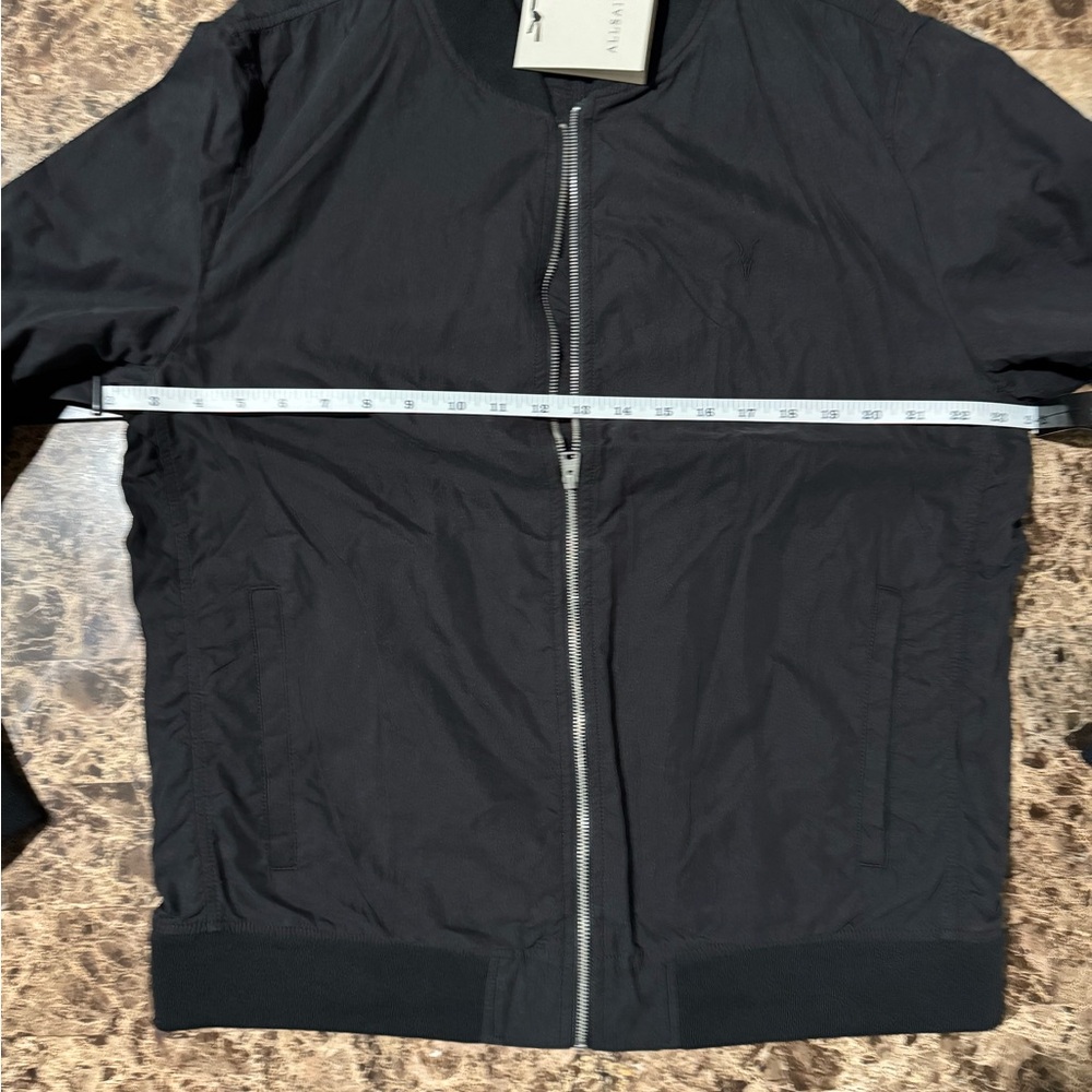 All saint Black Bomber Jacket - Picture 5 of 7